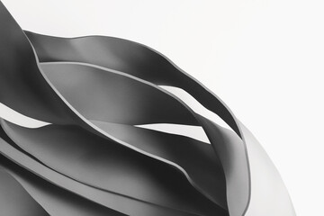 Wavy abstract shapes, texture background