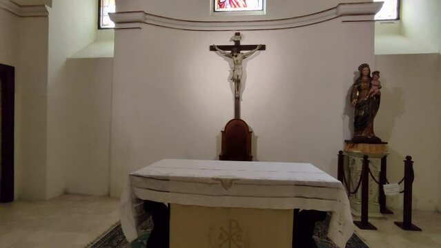 Vasto - Altare della Cripta della Chiesa di Santa Maria Maggiore