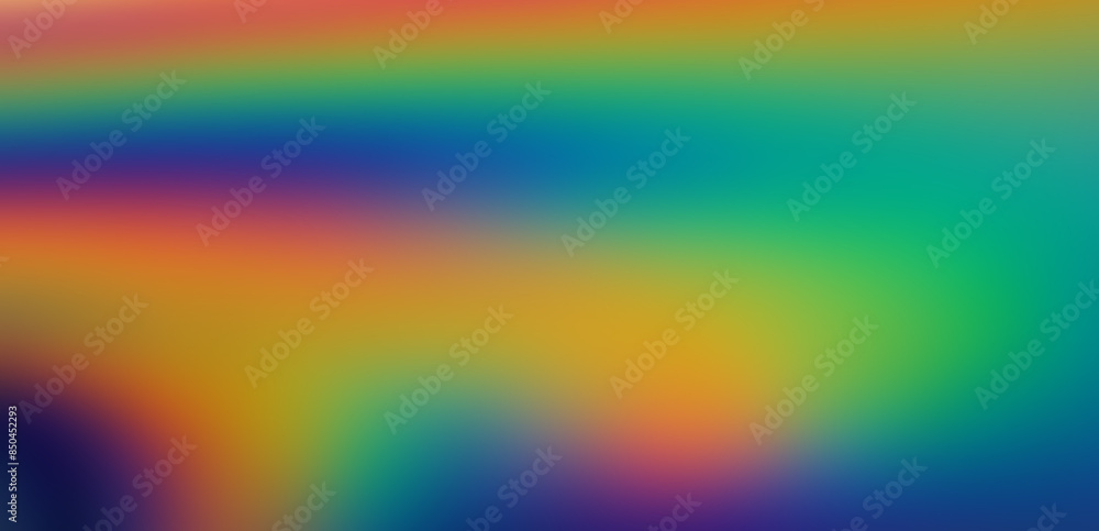 Poster abstract retro background with rainbow color light leaks.