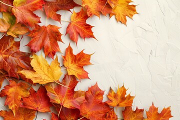 Spooky halloween white background for advertisements with ample space for text placement