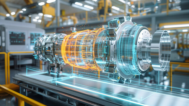 Digital twin technology in manufacturing enables the creation of exact virtual copies of machines, driving industrial progress.
