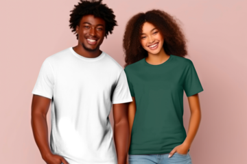 Men's t-shirt png transparent mockup