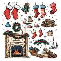 cartoon illustrator card or background .