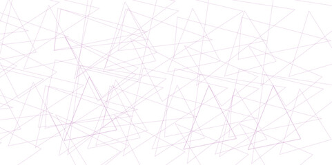 Random chaotic lines abstract geometric pattern. Metal grid isolated on the white background. Seamless luxury geometric premium pink random chaotic scribble lines on transparent background.