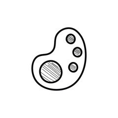 back to school hand drawn icon