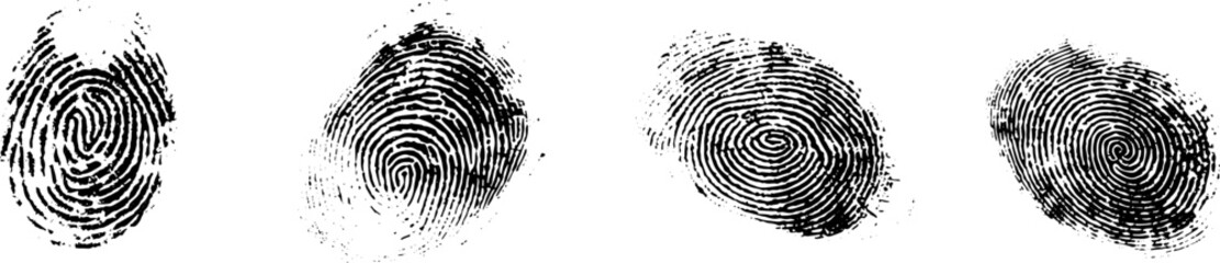 Fingerprint texture set background