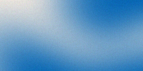 Abstract sky blue grainy noise gradient illustration.