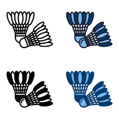 The Shuttlecock icon represents a high-drag projectile used in badminton, featuring feathers or synthetic material.