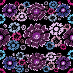 thai pattern. seamless ,Traditional ethnic,thai pattern, fabric pattern for textiles,rugs, wallpaper, clothing, sarong, batik,wrap,embroidery,print, background,cover,vector illustration,flowers,floral