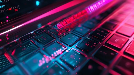 Obraz premium Safeguard your online information with this compelling visual depicting the login and authentication process on a laptops virtual screen This image exemplifies the importance of protec : Generative AI
