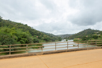 Rio Manhuacó, Paisagens da região de Tabauna no municipio de Aimorés, Minas Gerais, Brasil - 29...