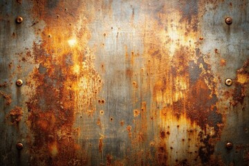Grunge metal texture with scratches and rust , grungy, aged, distressed, metallic, background, industrial, rugged, weathered, steel