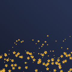 Christmas blue background gold stars