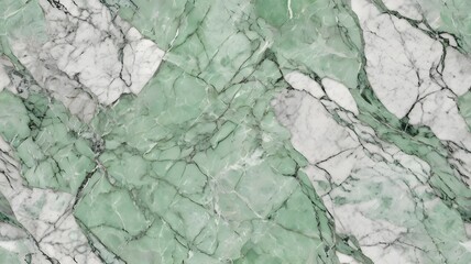 Fototapeta premium Light green white gray marble seamless texture with high resolution for background and design interior or exterior, counter top view.