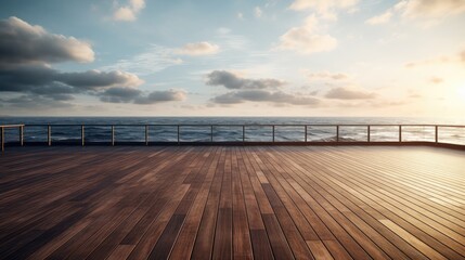 wooden pier in the sea