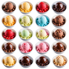 Obraz premium set of cream