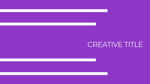Pure Titles | Motion Titles with Control Panel