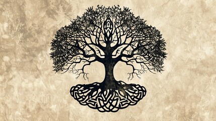 Tree of life artwork, ranging from classic images to files for cutting with Cricut machines, featuring Celtic designs.