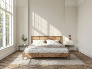 Bedroom Room Wall Art Mock Up