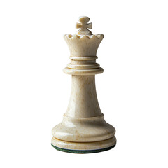 White chess piece queen