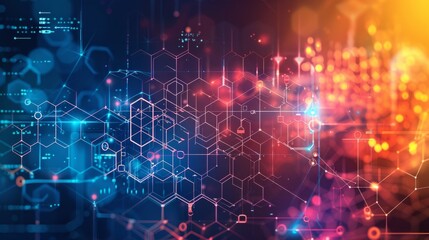 Modern and innovative background for a PPT, integrating themes of smart medical technology and innovative healthcare, sleek design, advanced visual elements 