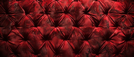 A backdrop of plush red velvet, creating a sumptuous and sophisticated setting ideal for holiday gatherings or formal events
