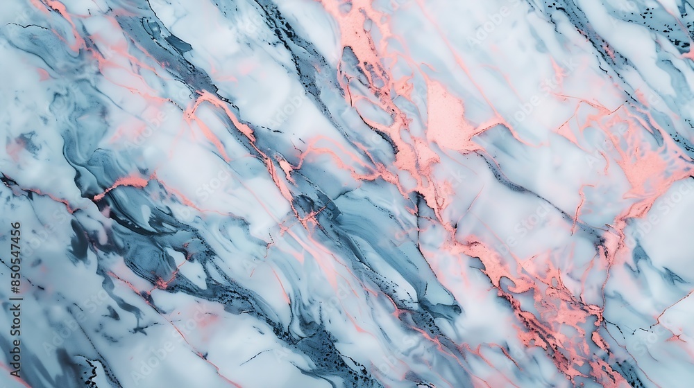 Leinwandbilder marble texture pattern with high resolution : generative ai