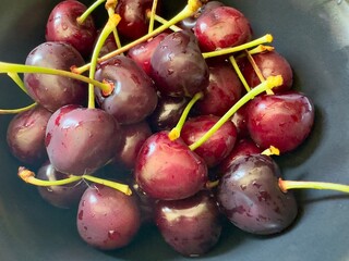 Cerezas maduras 