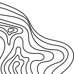 Topography Line Corner