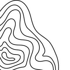 Topography Line Corner