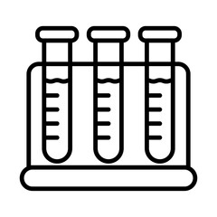 Test Tube line icon