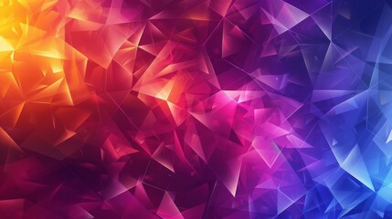 abstract colorful polygonal background 