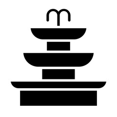 Fountain glyph icon