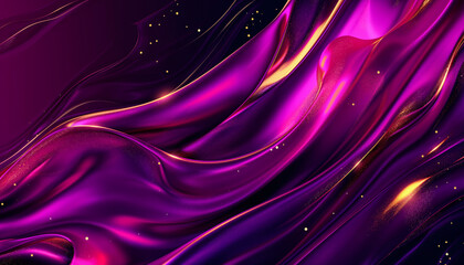 Obraz premium Luxury elegant background abstraction fabric. Abstract Background with Waves of Fairy ColorsAbstract elegant modern futuristic background blue purple gradient texture , reflecting shiny 