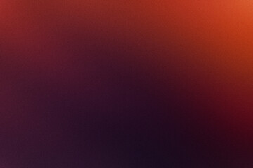 Abstract Grainy Gradient Background Texture Banner Poster in Orange, Red, Blue