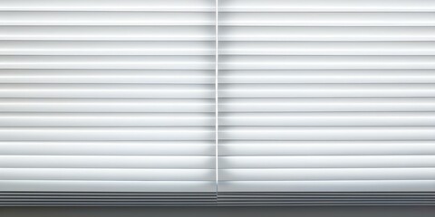 Obraz premium White pleated blinds with 50mm fold topdown botto. Concept It seems like you are describing a specific type of blinds