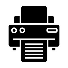 Printer glyph icon