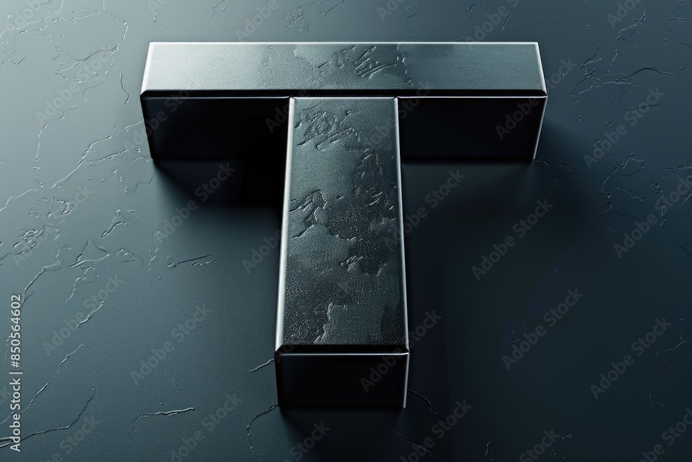 Poster close-up of a metal object on a surface