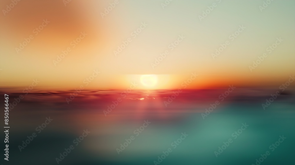 Canvas Prints sunset sky background : Generative AI