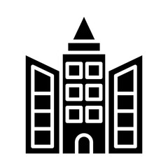 Building glyph icon