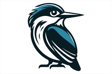 bird isolated on white background silhouette vector illustration, perfect for logo design, art projects, and graphic design. Diverse positions, flying