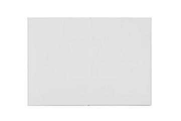 layout on a white table, mockup book with a clean spread and stationery, school background