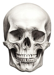 Obraz premium PNG Drawing sketch human human skull