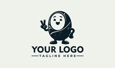 Egg Roll Vector Logo Symbolize Culinary Traditions, Appetizing Flavors, and Cultural Fusion: Majestic Egg Roll Vector Logo