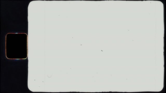 Old 8mm Vintage Film Scratch Grunge Seamless 4K Video Overlay Background Loop