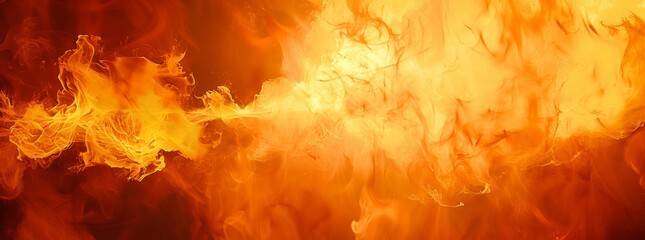 Abstract Fire and Smoke Background