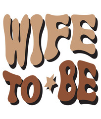 Retro, Wedding Craft Design. T-shirt Design. Illustration