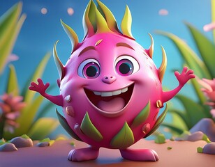 Happy Fruits - Dragonfruit