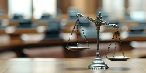 Exploration of potential courtroom ethics breaches and legal consequences in the future. Concept Courtroom Ethics, Legal Consequences, Ethical Boundaries, Future Implications