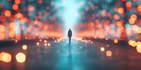 Digital world captures unleashed human creativity and ideas converging in vibrant landscape. Concept Digital Innovation, Creative Expression, Technological Advancements, Global Connectivity